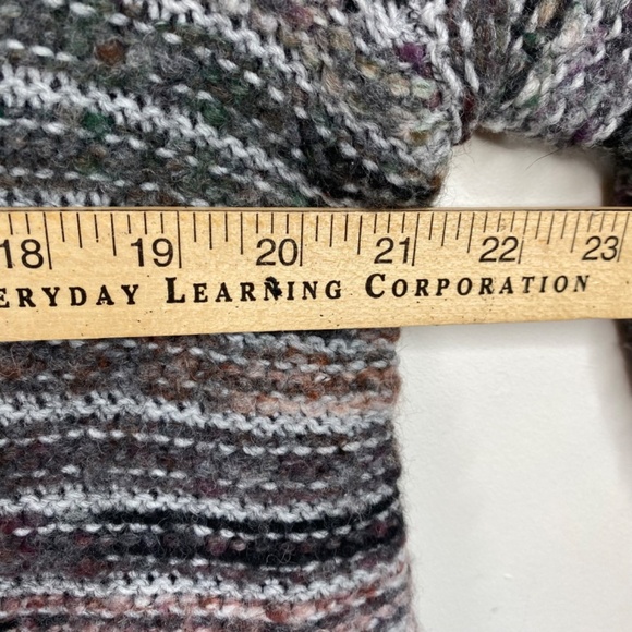 Anthropologie Cardigan XS Akemi Kin Alpaca Wool Open Front Longline Oversized - Picture 11 of 13